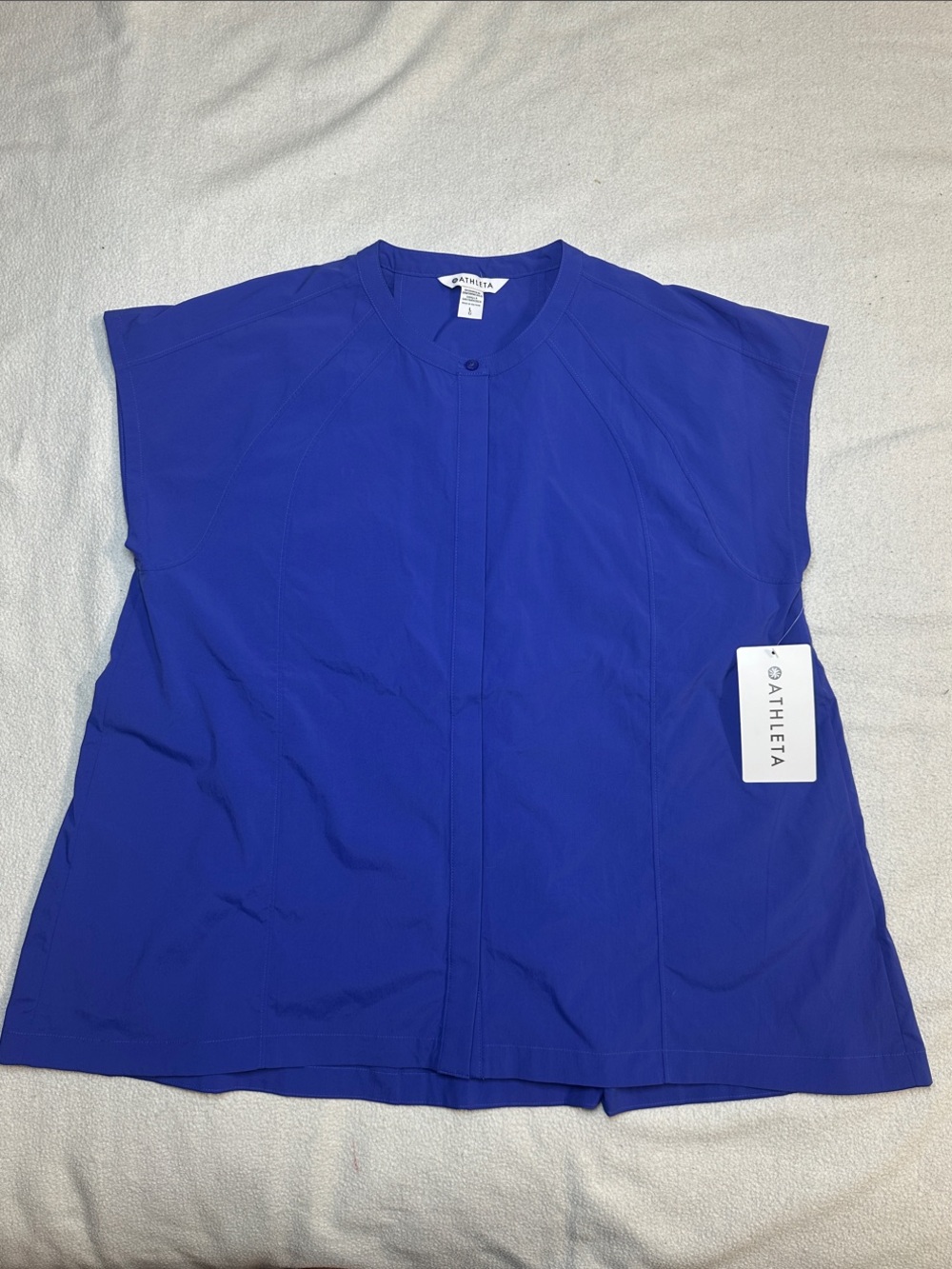 NWT Athleta Performance Poplin Popover L